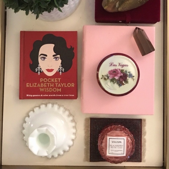 Vintage Las Vegas Nevada Souvenir Iridescent Porcelain Collectible - Picture 5 of 6